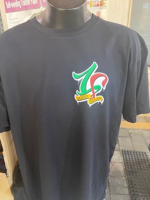 DTF printed shirt