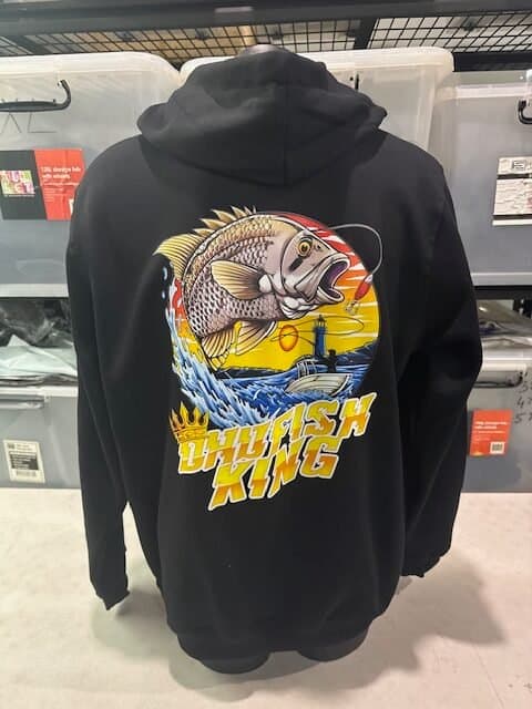 Custom printed apparel